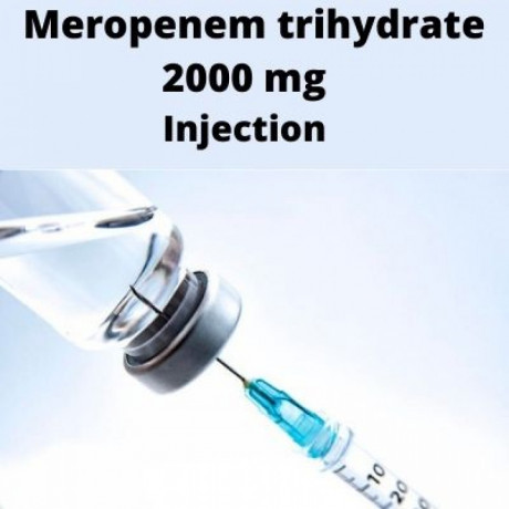 Meropenem trihydrate 2000 mg Injection Range Supplier 1