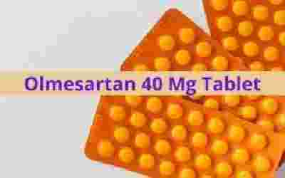 Olmesartan 40 mg tablet