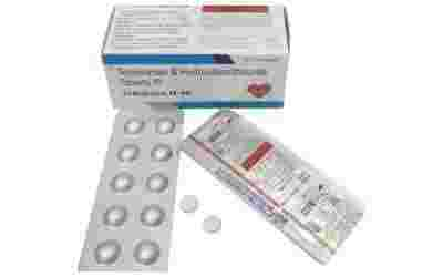 Telmisartan 40mg +hydrochlorothiazide 12.5 Mg Tablet